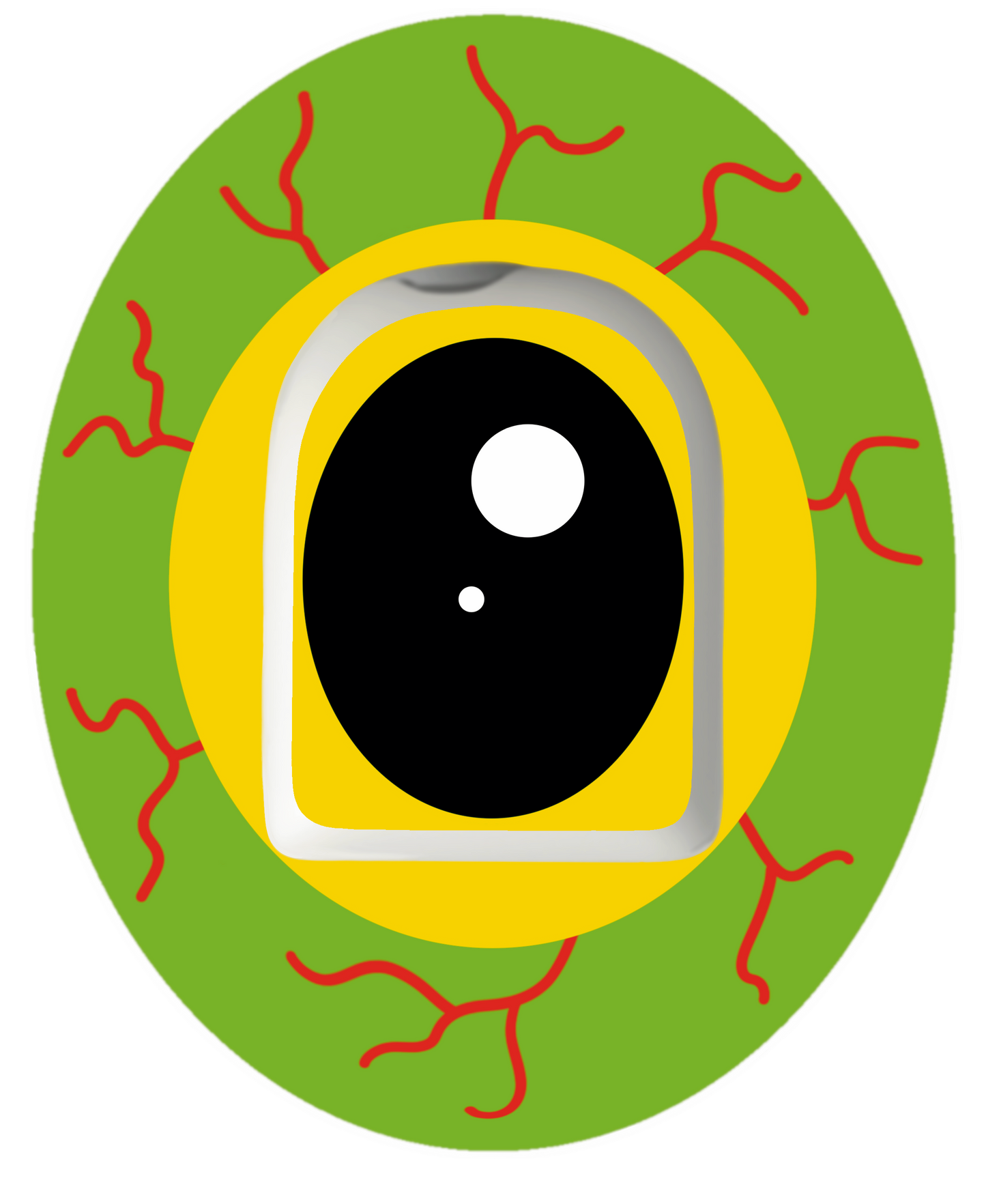 Zombie Eyeball Patches
