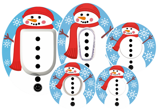 Snowman Patches