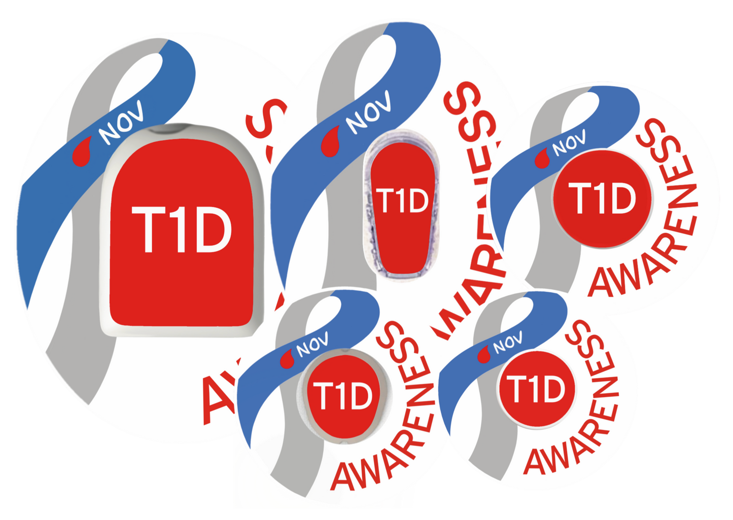 T1D Awareness Patches