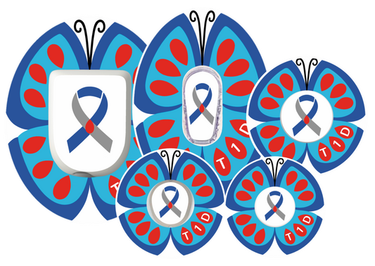 T1D Butterfly Patches