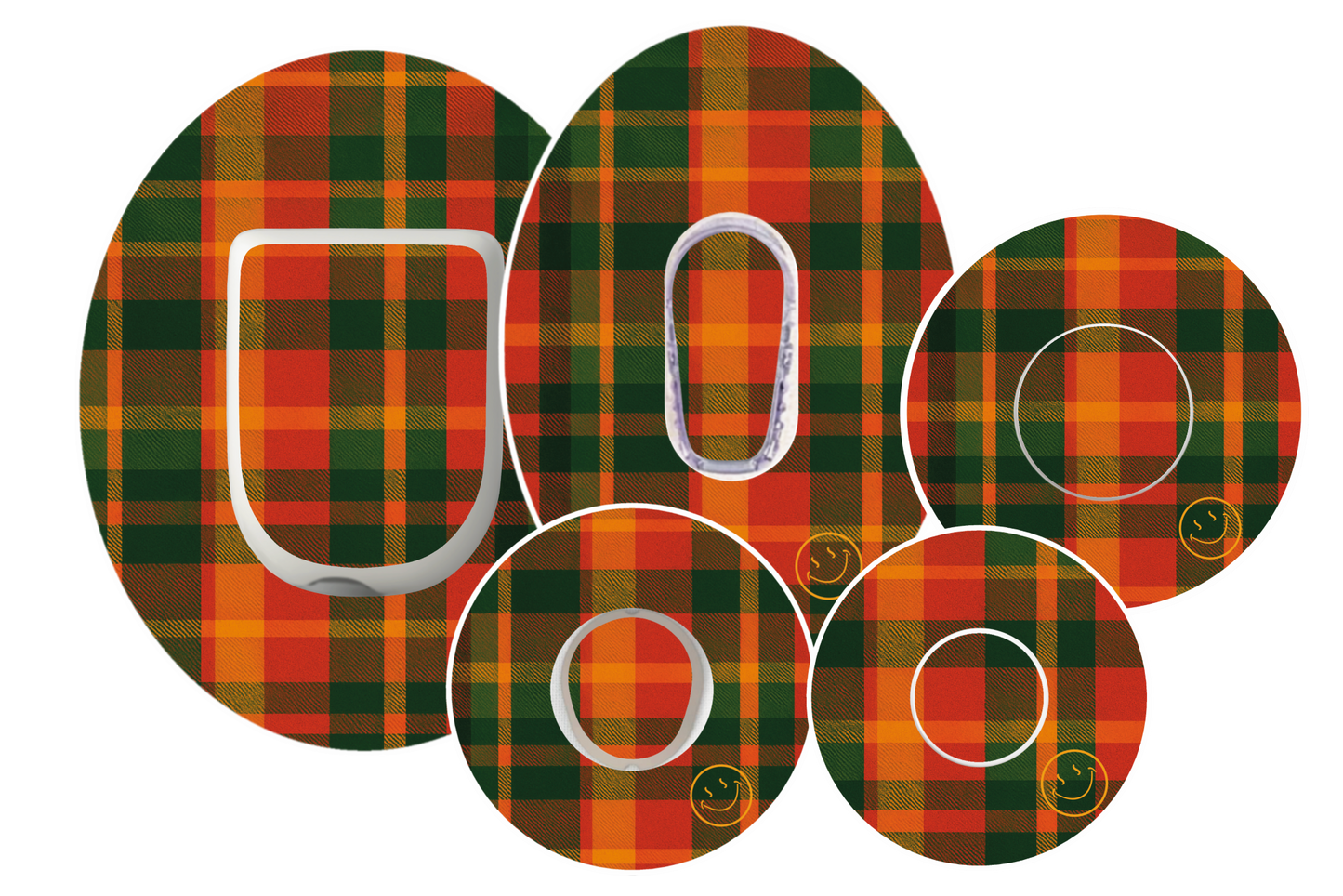 Tartan Amber Patches