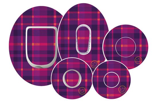 Tartan Thistle Patches