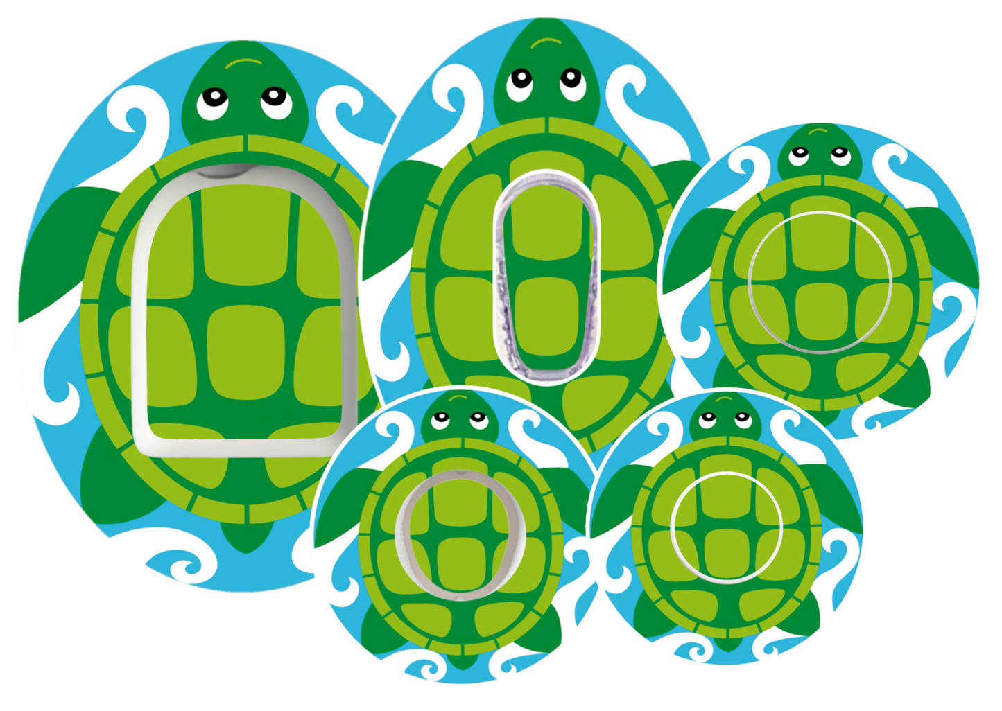 Tony Turtle Patches