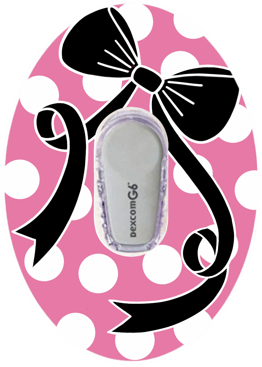Pink Bow Patches
