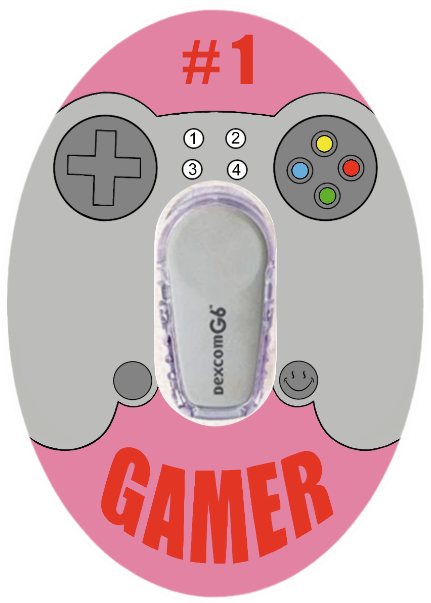 Gamer Pink Patches