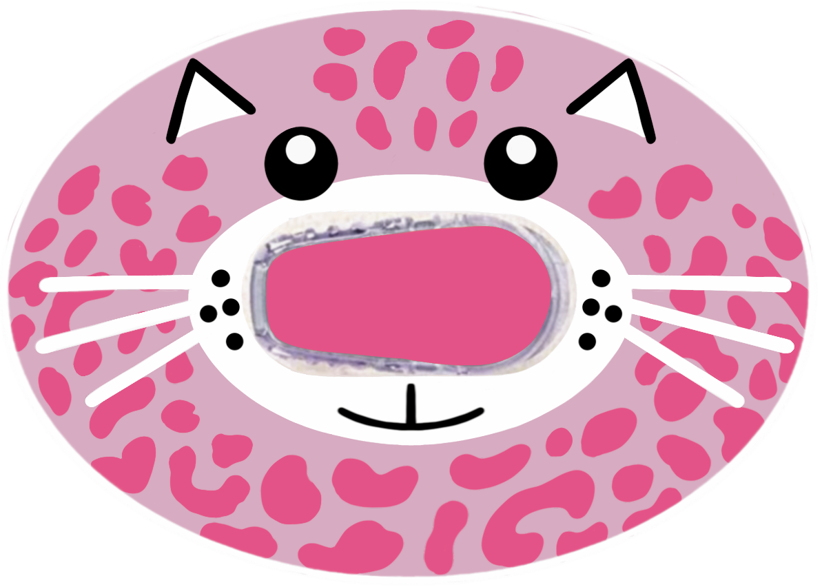 Pink Leopard Patches