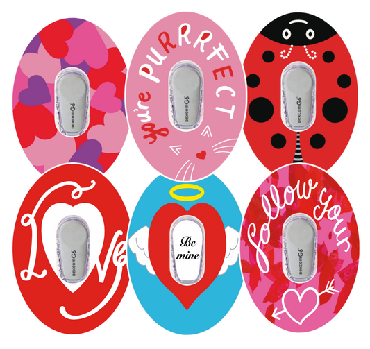 Dexcom G6 Vertical Valentines Bundle
