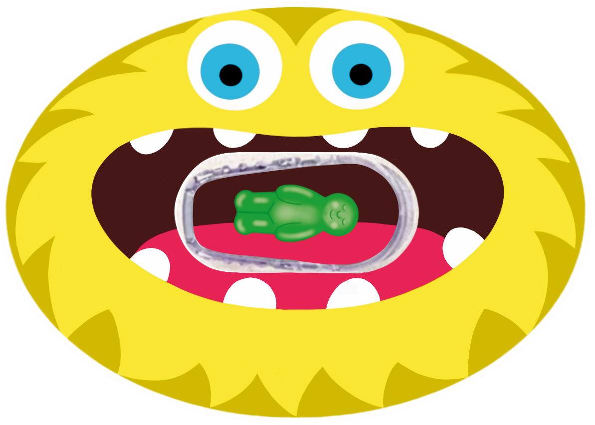 Yellow Monster Patches