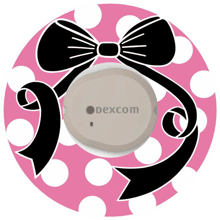Pink Bow Patches