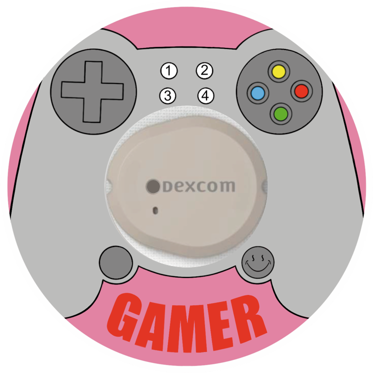 Gamer Pink Patches