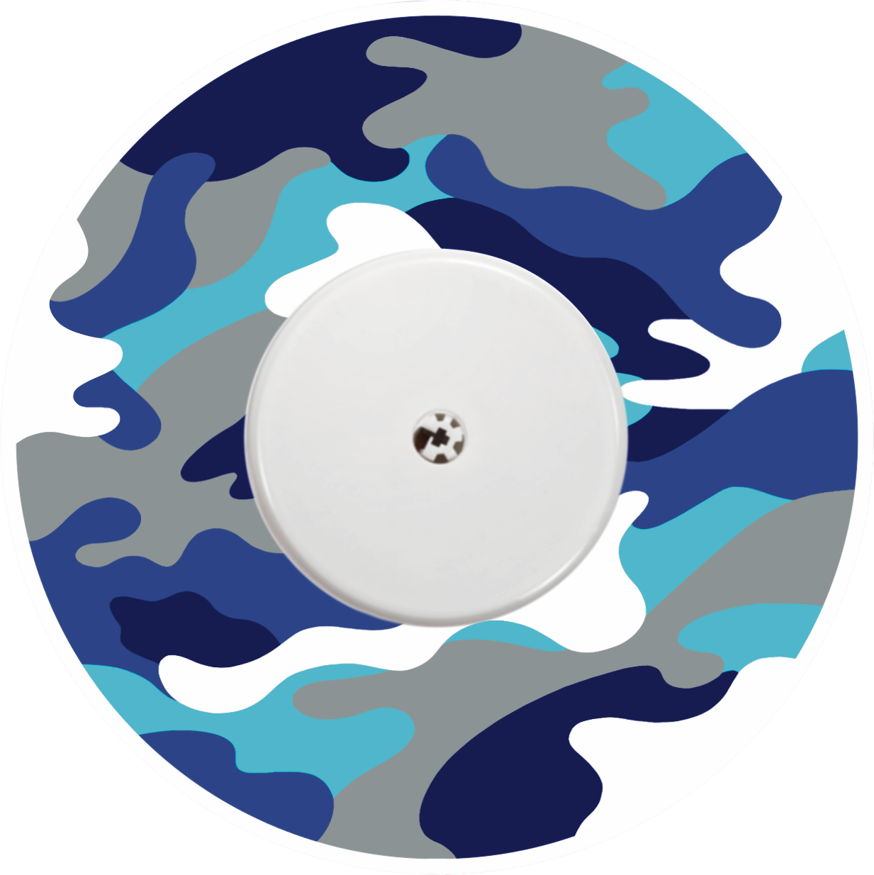 Blue Camo Patches