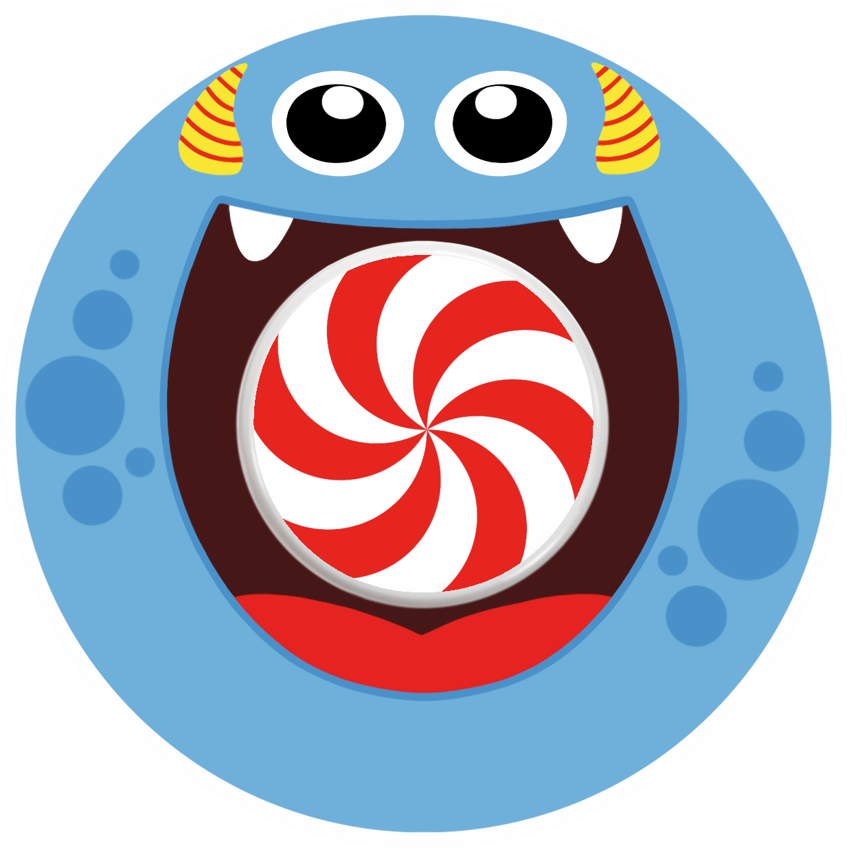 Blue Monster Patches