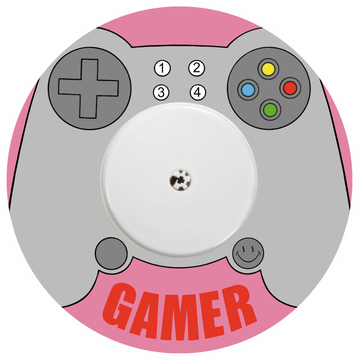 Gamer Pink Patches