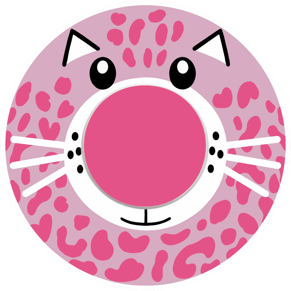 Pink Leopard Patches