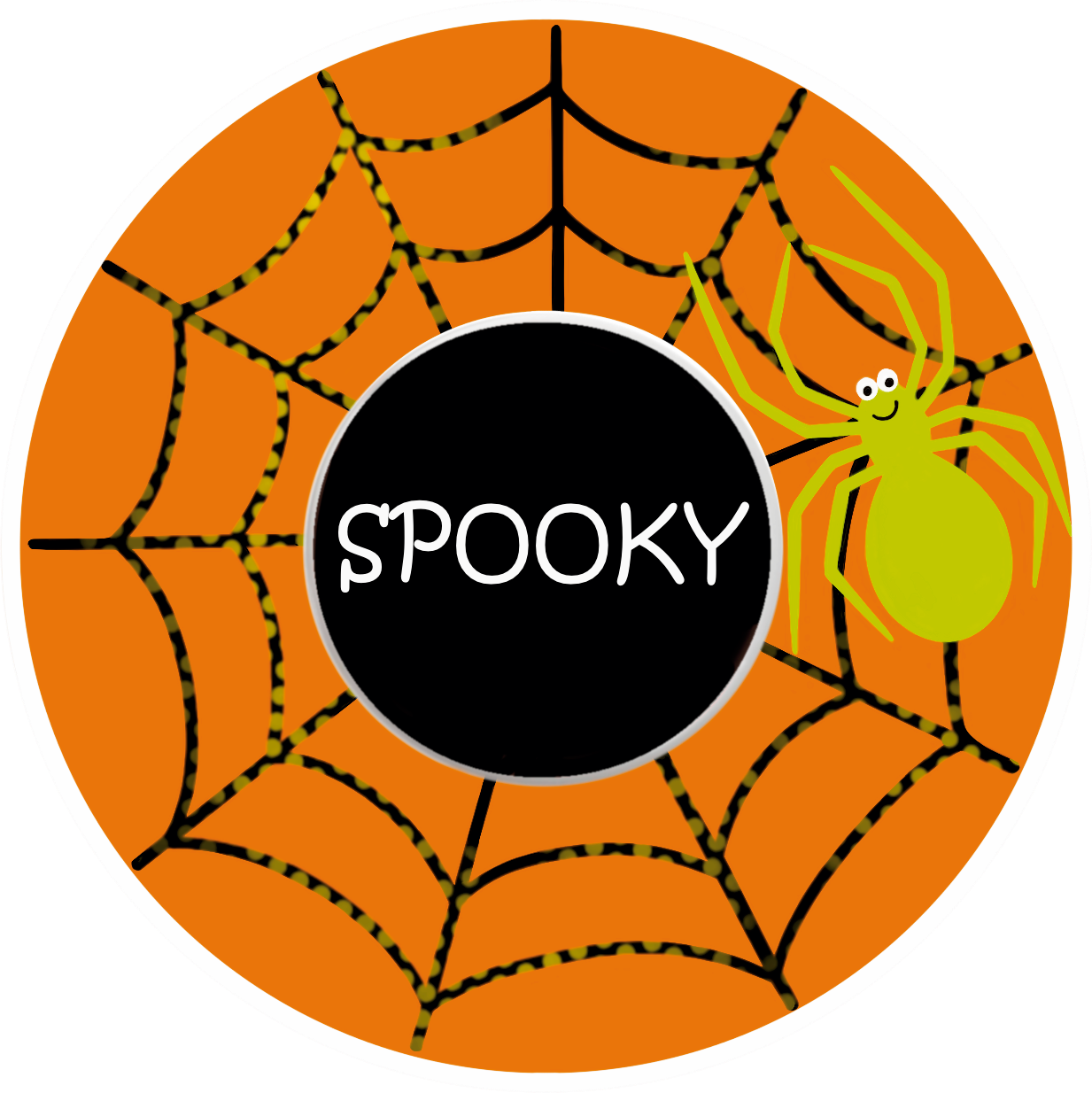 Spooky Spider Patches