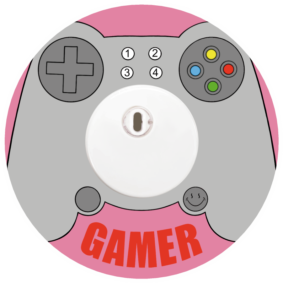 Gamer Pink Patches