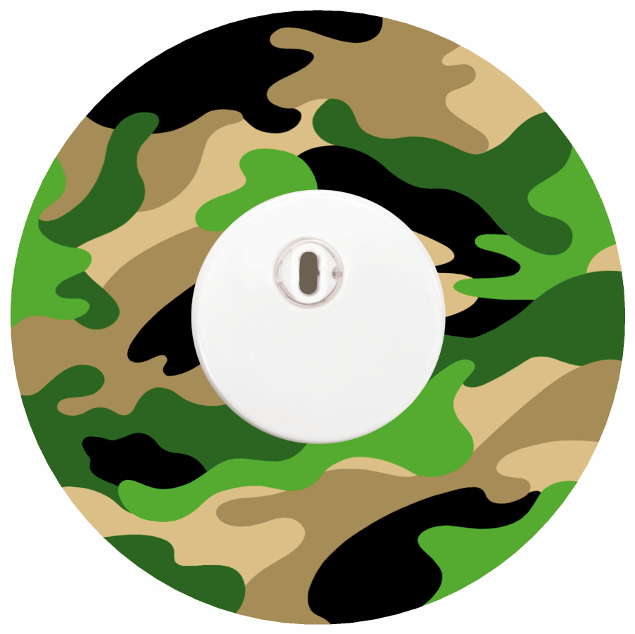 Green Camo Patches