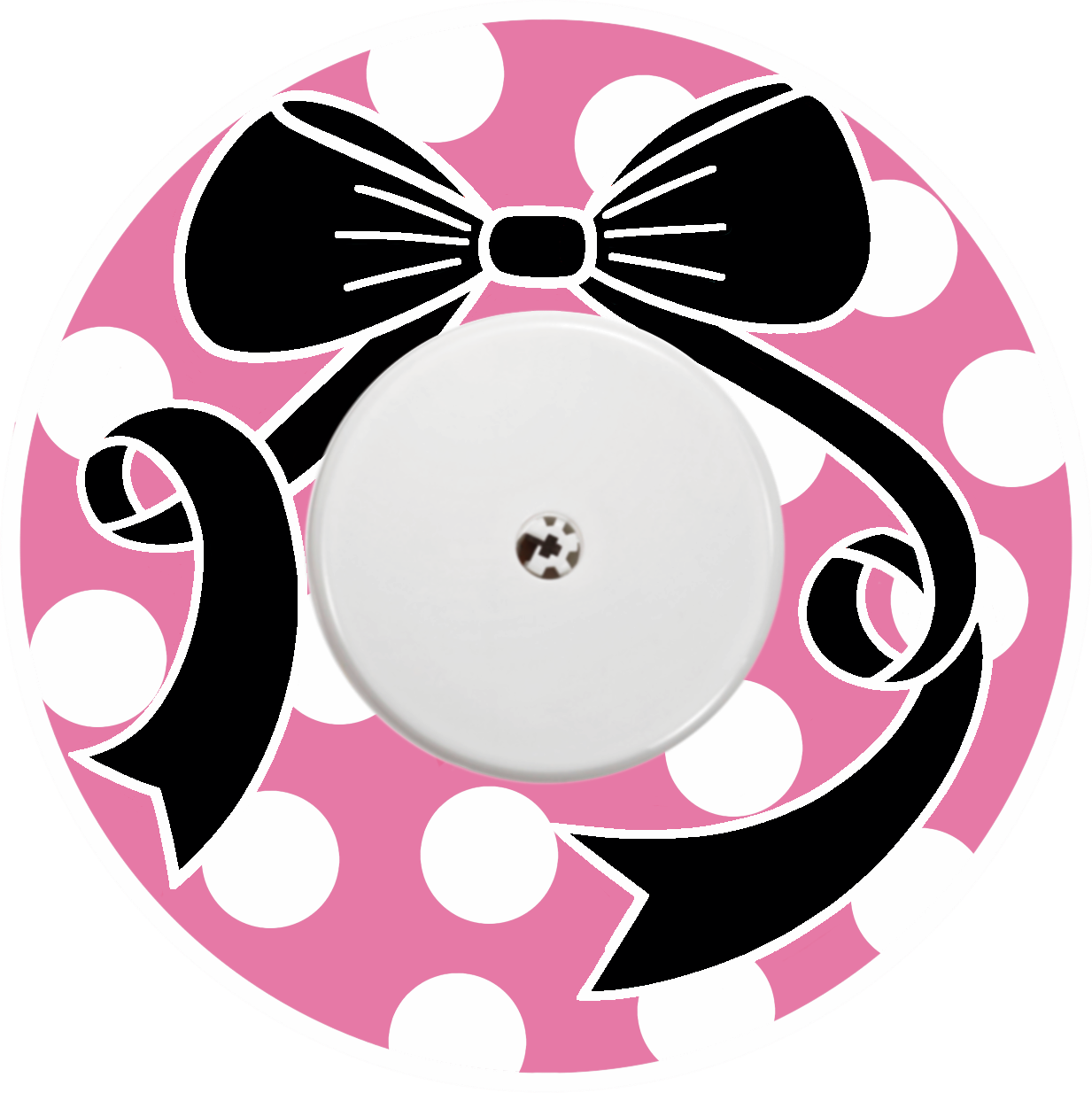 Pink Bow Patches