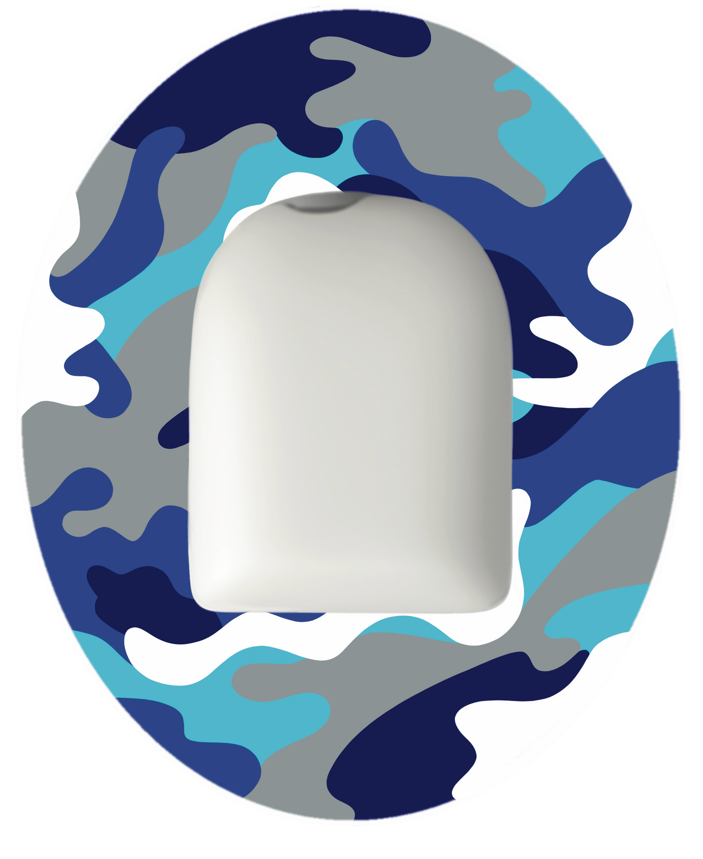 Blue Camo Patches