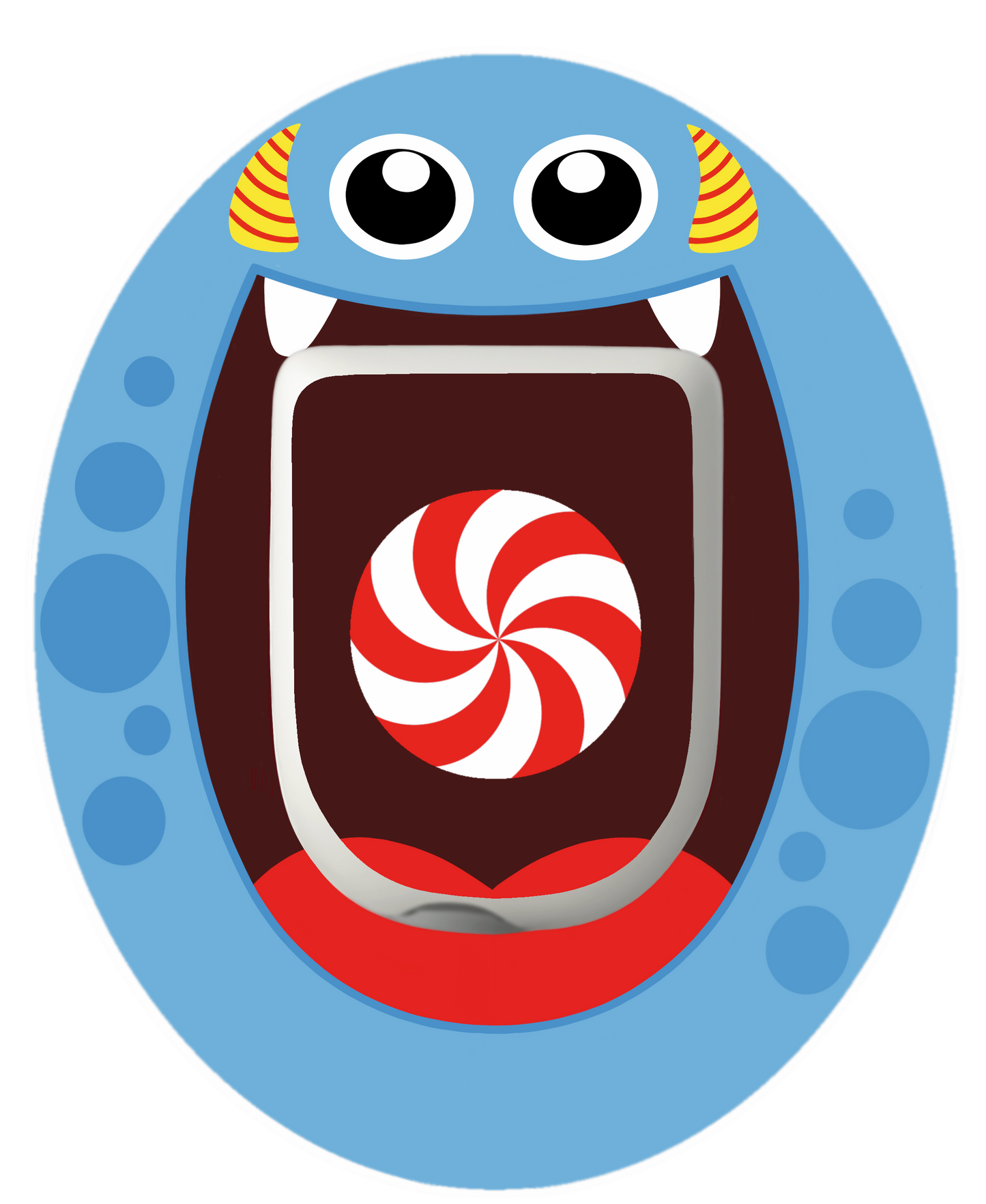 Blue Monster Patches