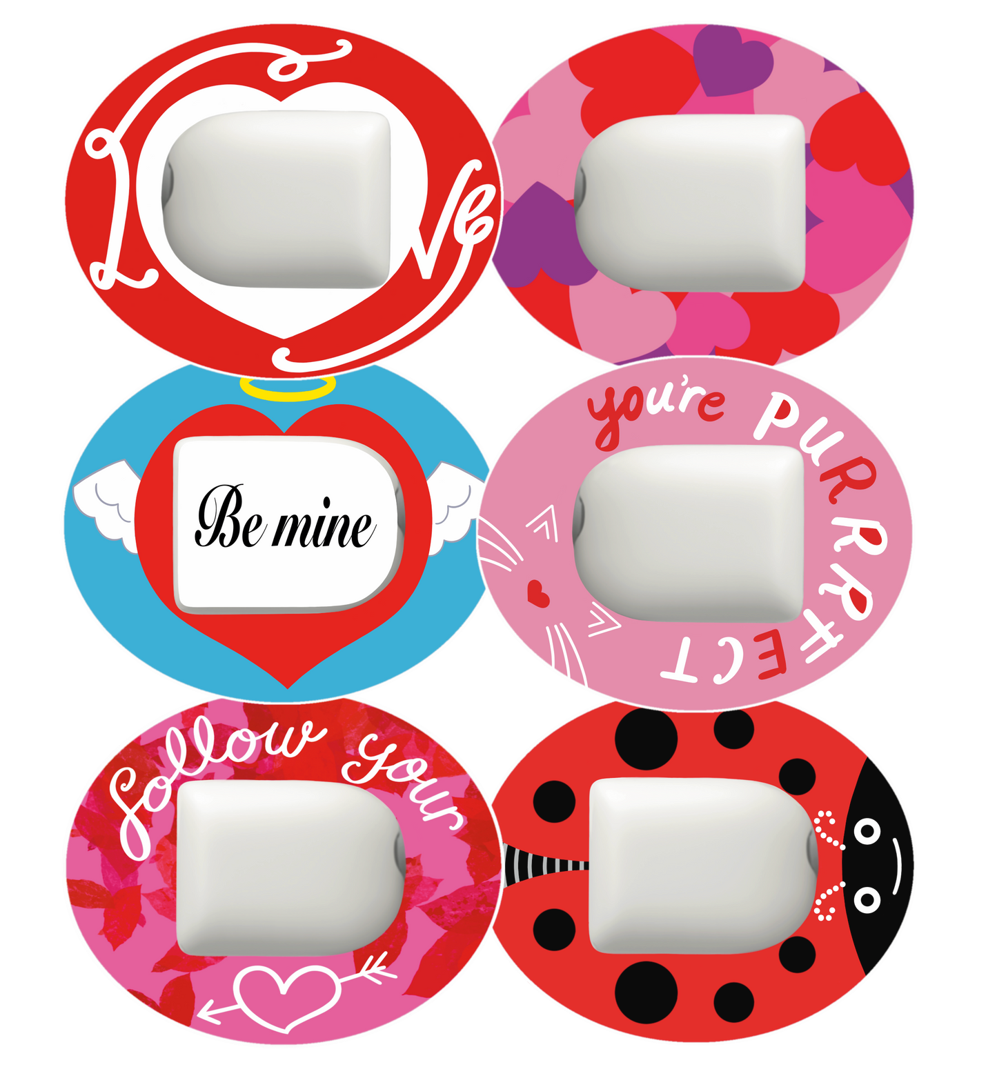Omnipod Horizontal Valentines Bundle