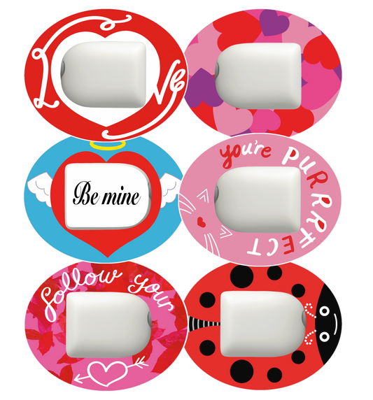 Omnipod Horizontal Valentines Bundle