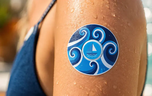 How to keep your CGM sensor on while swimming