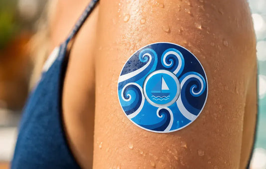 How to keep your CGM sensor on while swimming