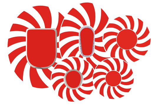 Candy Cane Patches