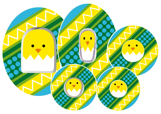 Chick Egg Stickers
