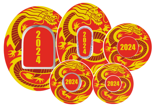 Chinese Dragon Stickers