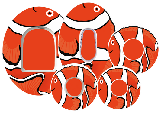 Clown Fish Stickers
