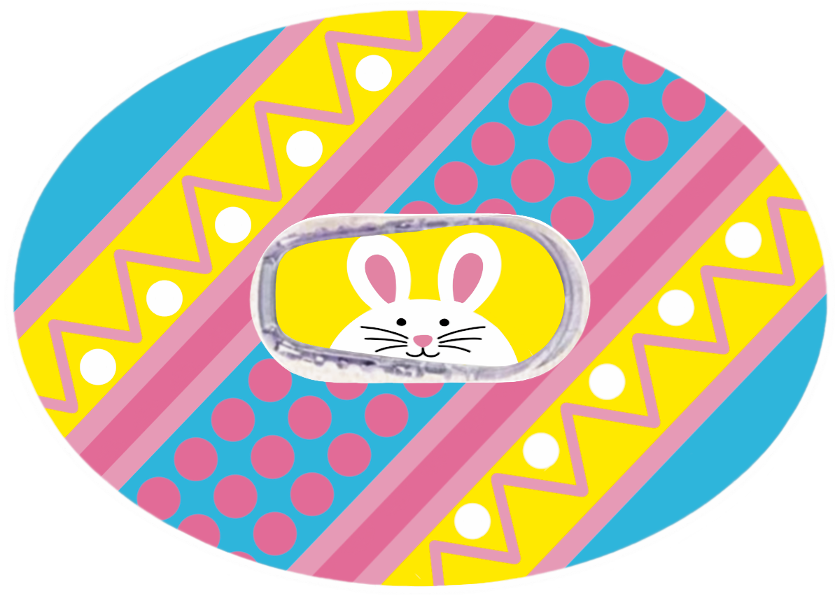 Bunny Egg Stickers