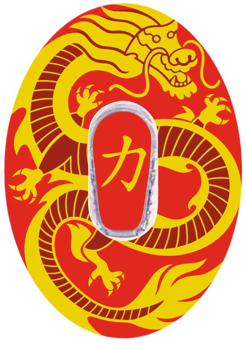 Chinese Dragon Patches