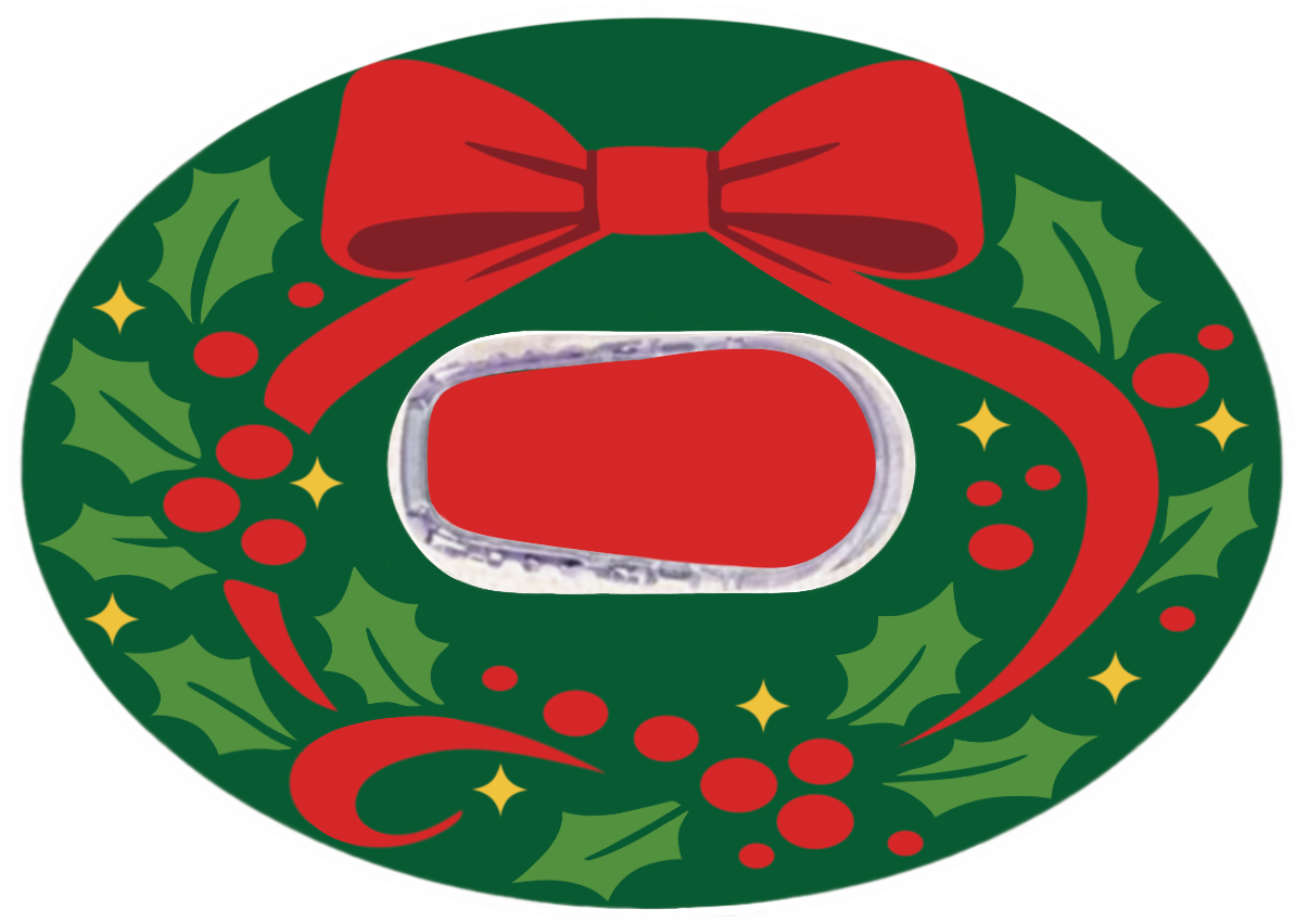 Christmas Wreath Patches