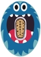 Cookie Monster waterproof CGM Patch for Dexcom G6 vertical adhesive by SmileSensors