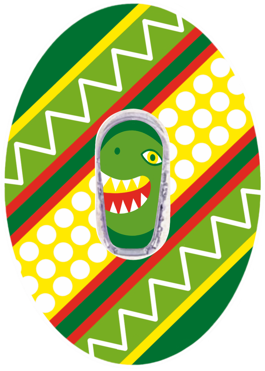 Dino Egg Stickers
