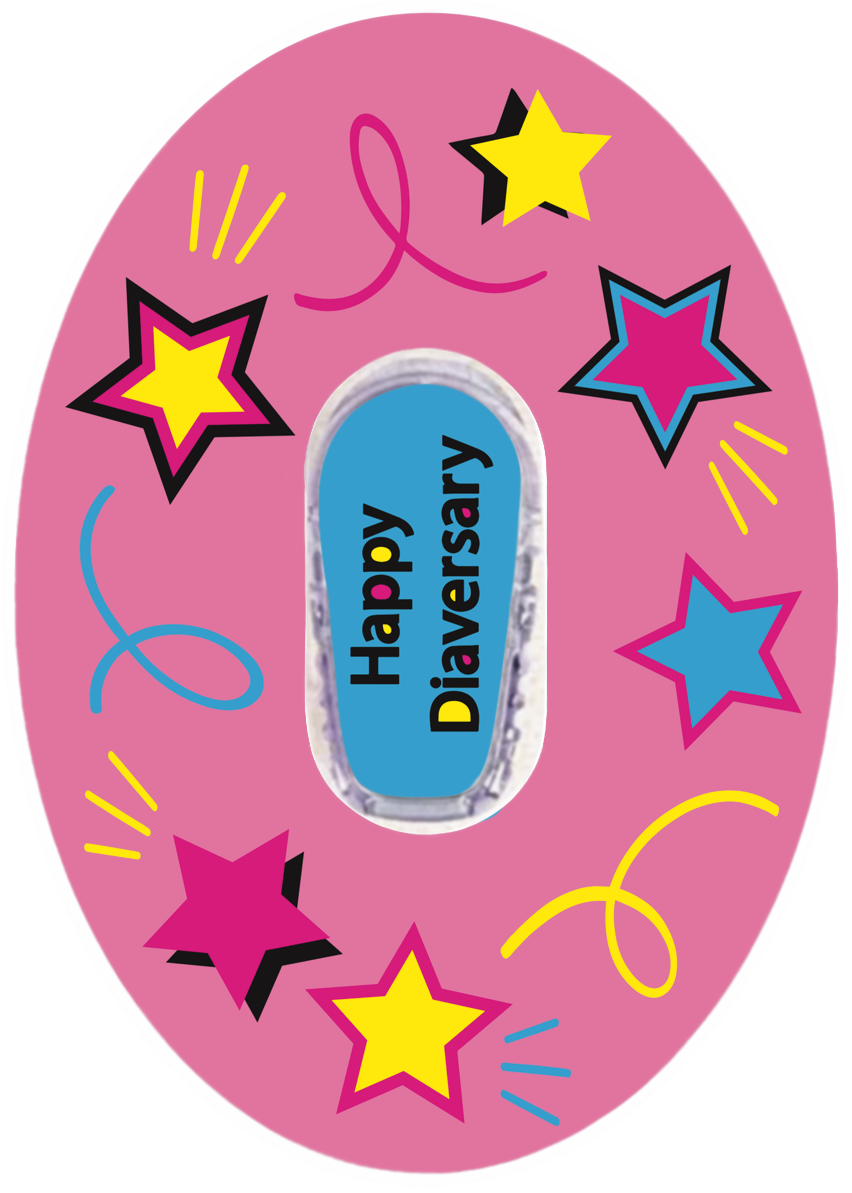 Diaversary Pink Patches