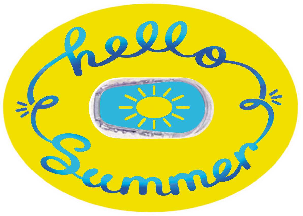 Hello Summer Stickers