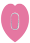 Malibu Heart Patches