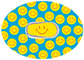 Smiley Blue Patches
