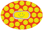 Smiley Orange Patches