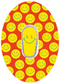 Smiley Orange Patches
