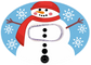 Snowman Stickers