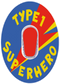 T1D Superhero Blue Patches