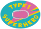 Type 1 Superhero waterproof CGM Patch for Dexcom G6 horizontal adhesive by SmileSensors