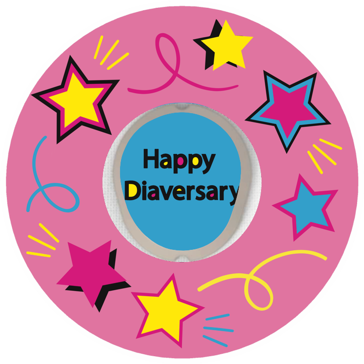 Diaversary Pink Patches