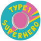 Type 1 Superhero waterproof CGM Patch for Dexcom G7 adhesive by SmileSensors