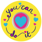 You Can Do It Stickers