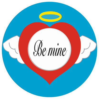 Freestyle Libre 1 and 2 CGM patch Be Mine Valentine’s tattoo design | SmileSensors